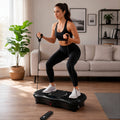 Pursonic vibration plate in a living room, ready to stand on